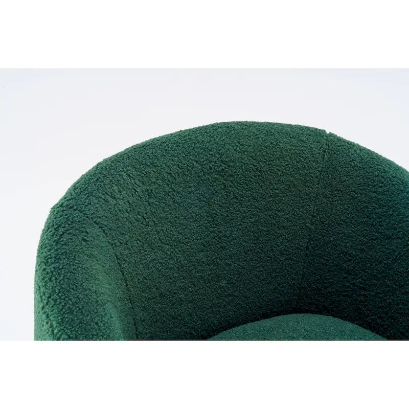 Poltrona a botte girevole Green Modern 25.6 con anello in metallo