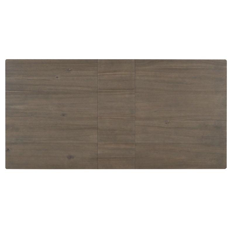 Set da pranzo di 7 pezzi in legno con 6 sedie e tavolo allungabile