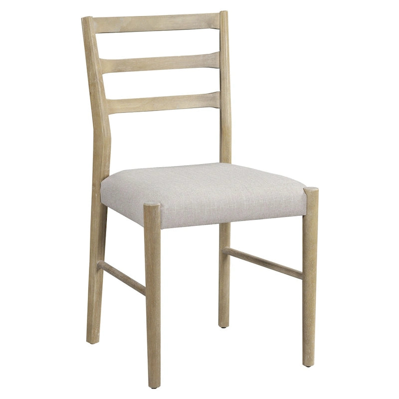 Set da pranzo di 7 pezzi in legno con 6 sedie e tavolo allungabile