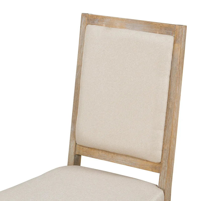 Set di 4 sedie da cucina curve con imbottitura e gambe in legno massello per sala da pranzo, cucina, soggiorno, camera da letto