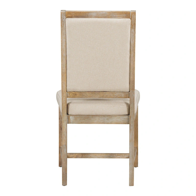 Set di 4 sedie da cucina curve con imbottitura e gambe in legno massello per sala da pranzo, cucina, soggiorno, camera da letto