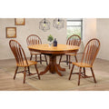 Sedie impilabili Oak Selections (Set di 2) - 22L x 20.5W x 41H