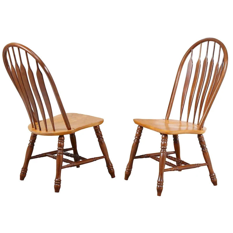 Sedie impilabili Oak Selections (Set di 2) - 22L x 20.5W x 41H