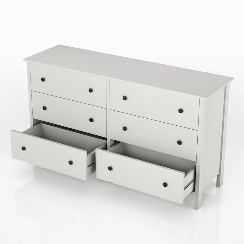 Cassettiera verticale di transizione con cassetti multipli, 3 o 6 cassetti, nera o bianca