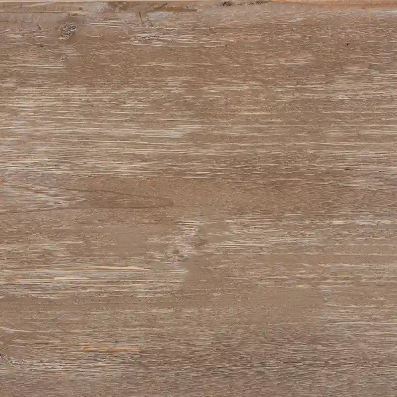 Consolle moderna industriale con 2 cassetti, legno marrone naturale e metallo nero