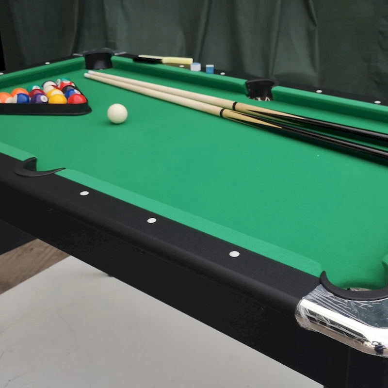 65.7 Tavoli da Gioco Portatili 3-in-1, Biliardo, Ping Pong, Piano del Tavolo per la Casa - N/A
