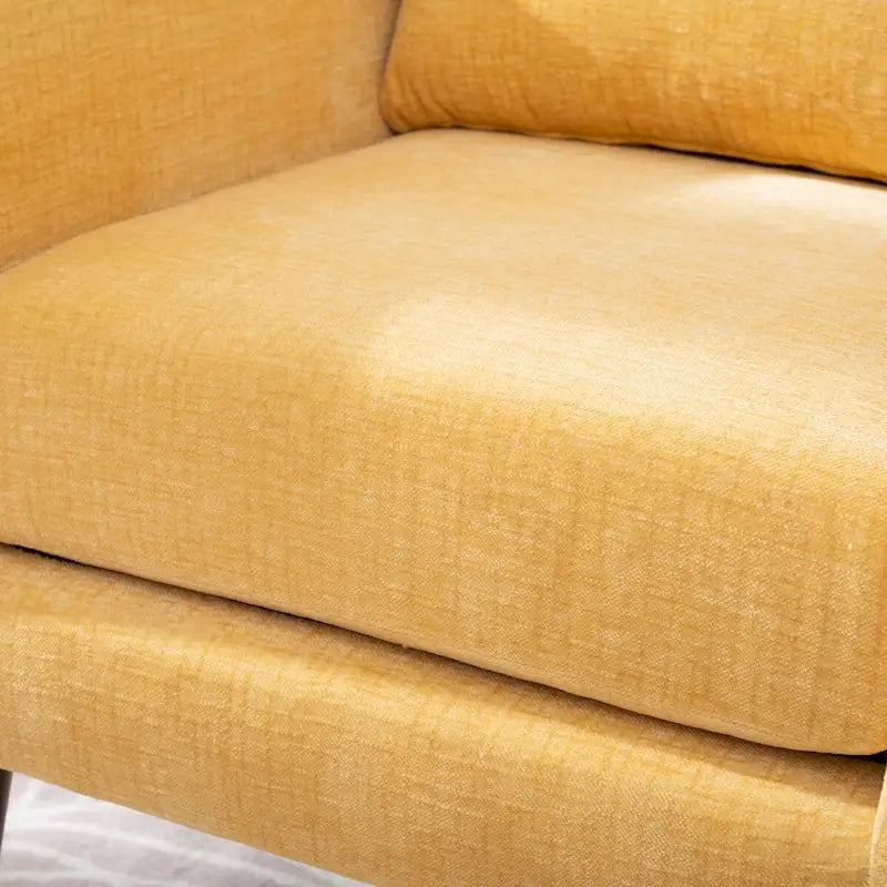 Poltrona Mid-Century Modern con cuscino lombare, Set da 1