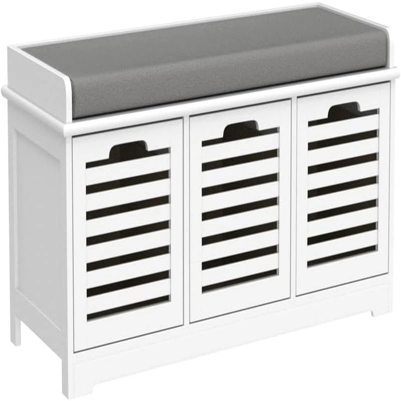 Panca Contenitore con 3 Cassetti - 13.78P x 41.34L x 16.93A