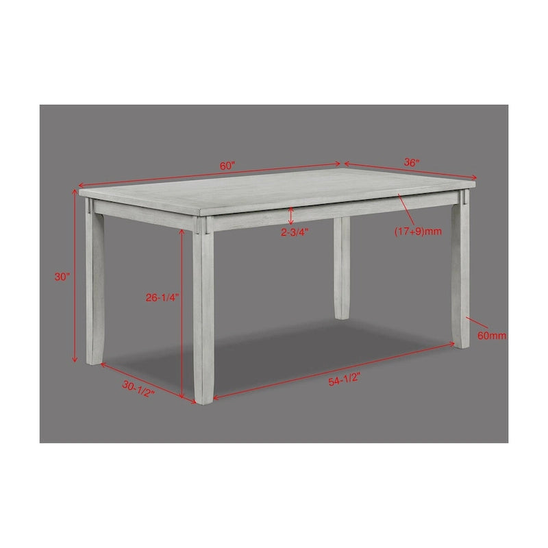 Set da pranzo moderno Toy Driftwood