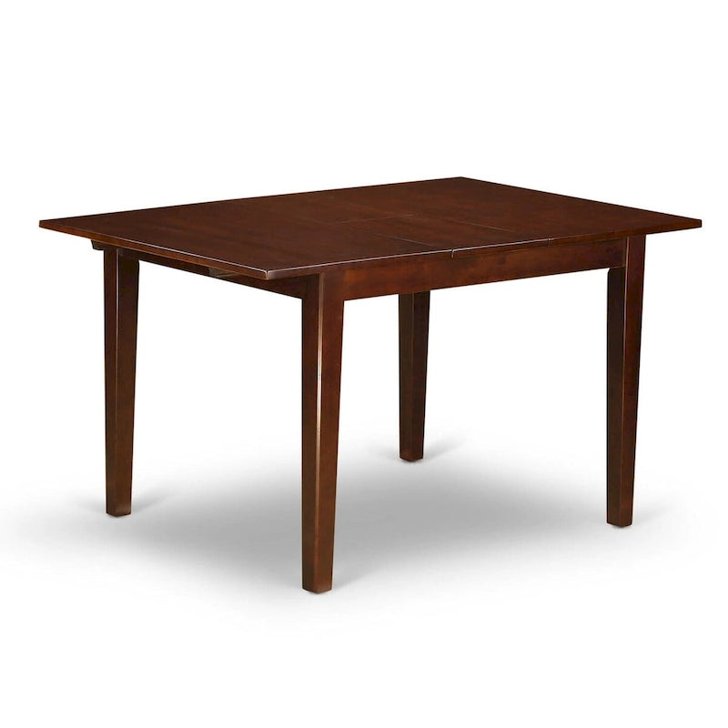 East West Furniture Set da Pranzo Composto da un Tavolo da Pranzo Rettangolare e Sedie da Sala da Pranzo (Opzioni Tipo Seduta Sedia)