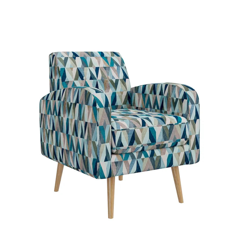 Poltrona Mindy Mid-Century Modern per piccoli spazi