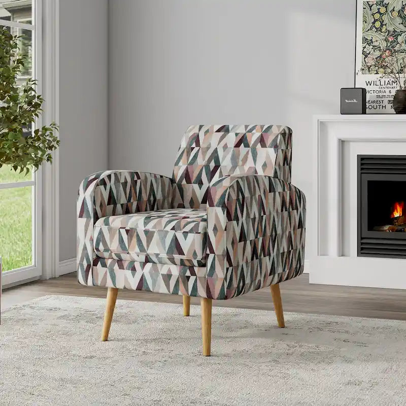 Poltrona Mindy Mid-Century Modern per piccoli spazi