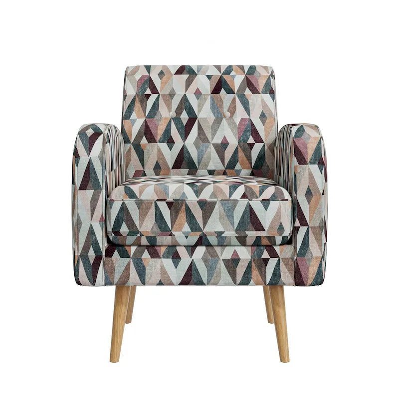 Poltrona Mindy Mid-Century Modern per piccoli spazi