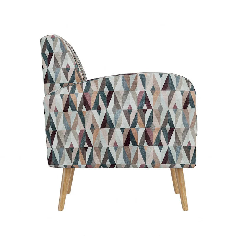 Poltrona Mindy Mid-Century Modern per piccoli spazi