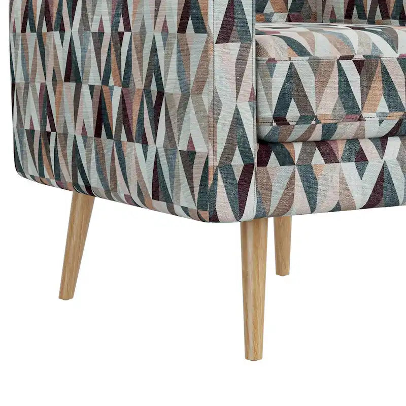 Poltrona Mindy Mid-Century Modern per piccoli spazi