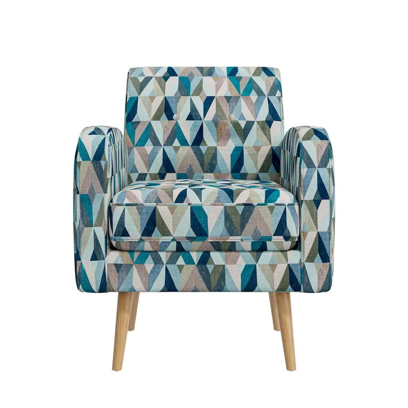 Poltrona Mindy Mid-Century Modern per piccoli spazi