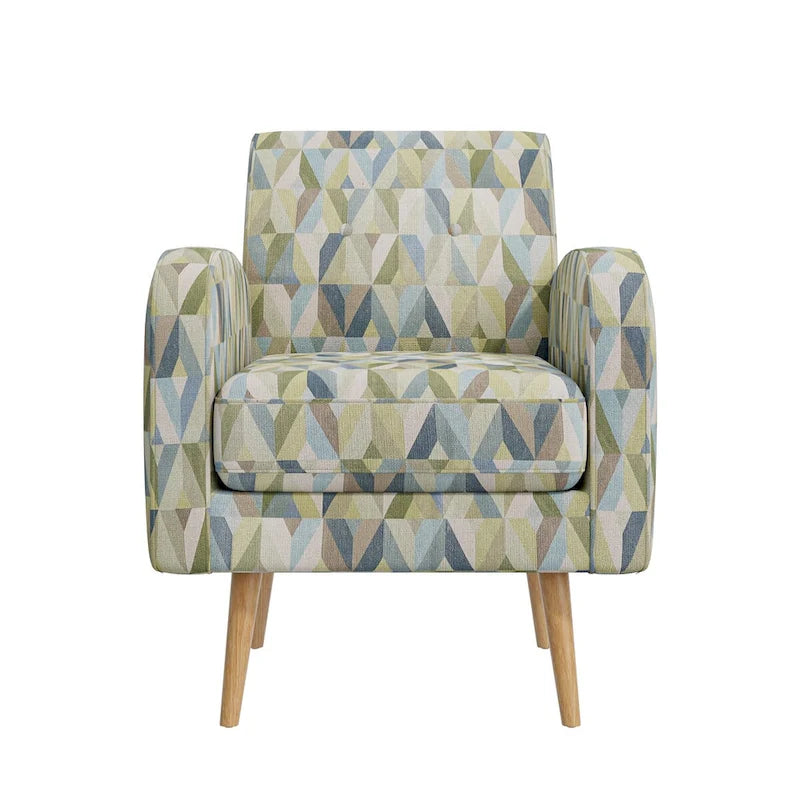 Poltrona Mindy Mid-Century Modern per piccoli spazi
