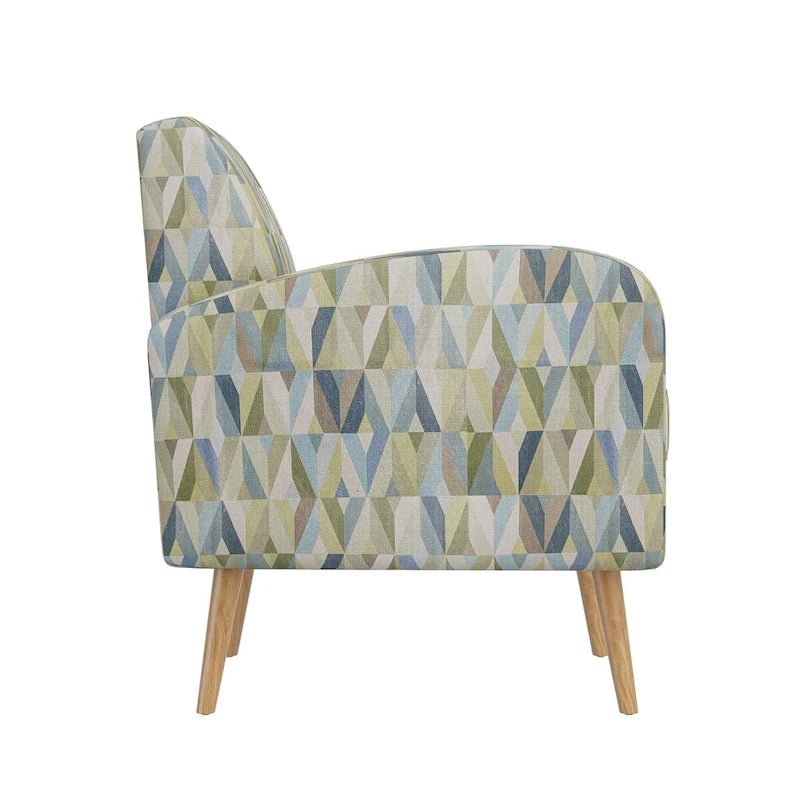 Poltrona Mindy Mid-Century Modern per piccoli spazi