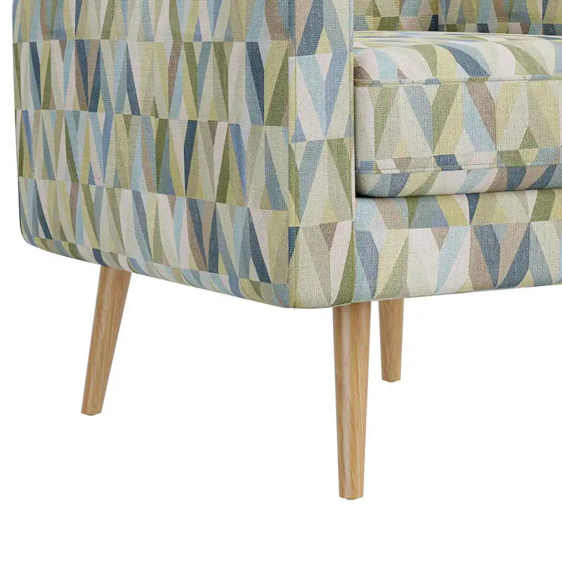 Poltrona Mindy Mid-Century Modern per piccoli spazi